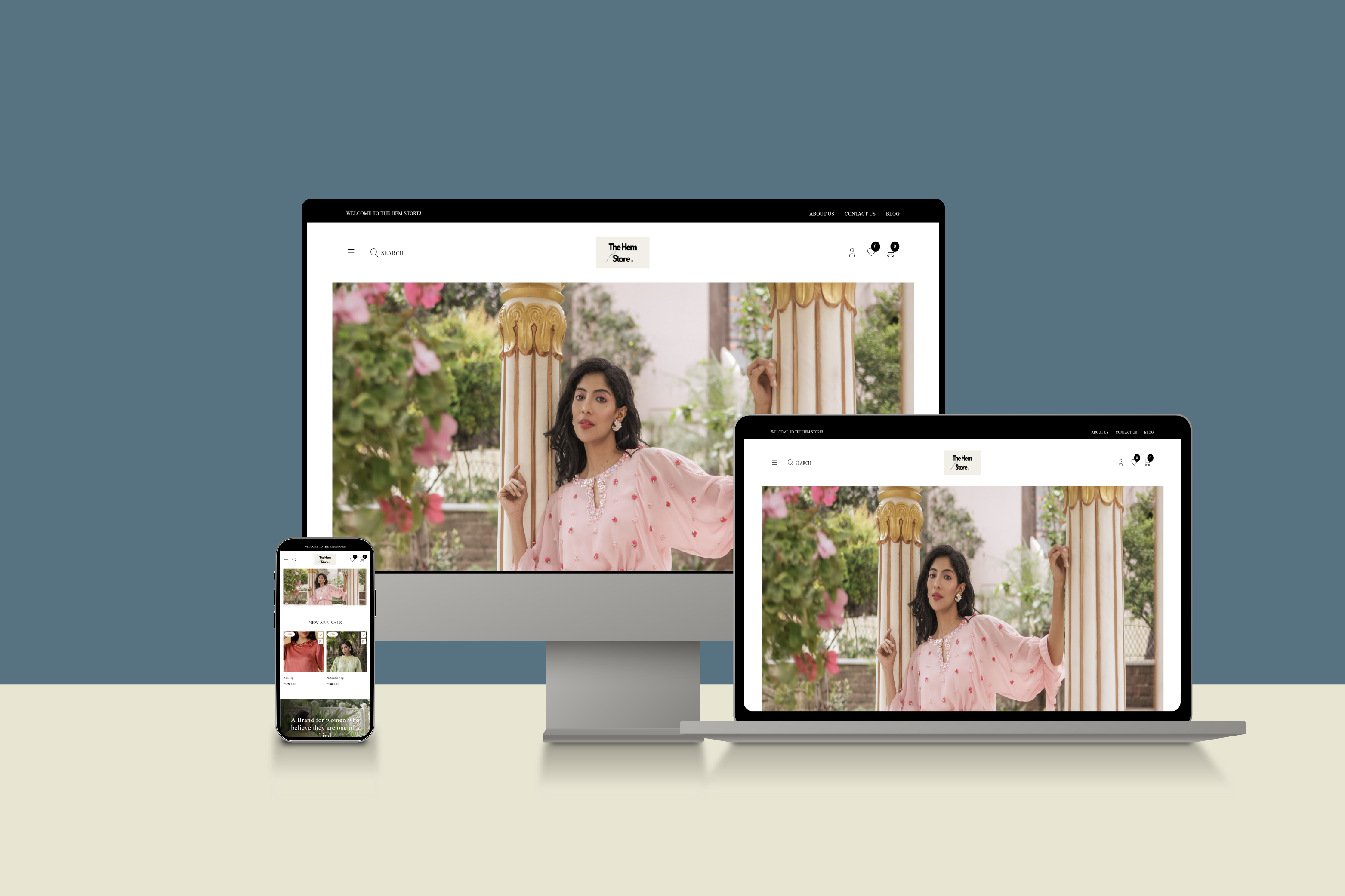 The Hem Store - Beautiq e-commerce store
