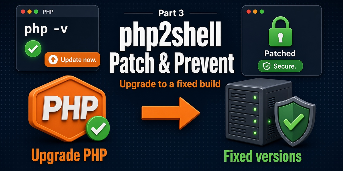 How to Prevent and Patch the PHP php2shell Bug