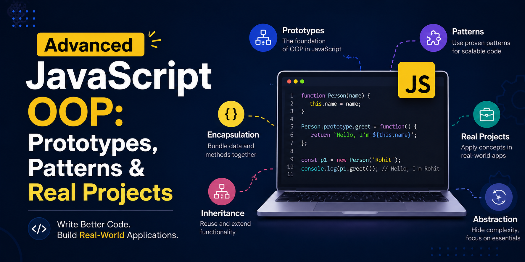 Advanced JavaScript OOP: Prototypes, Patterns & Real Projects